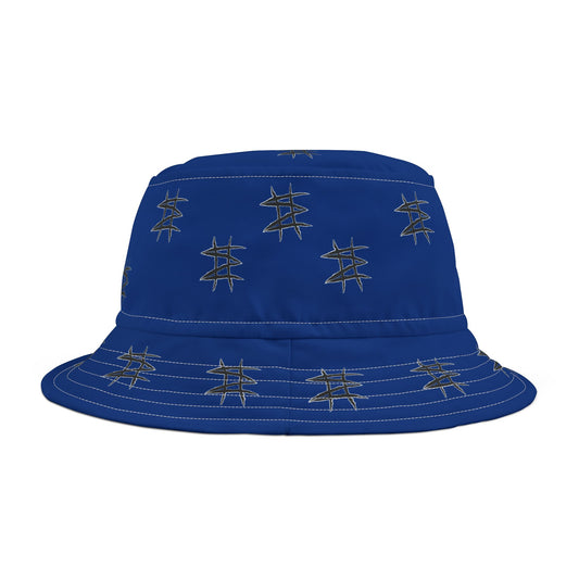 Easé Moné Bucket Hat ( Blue )