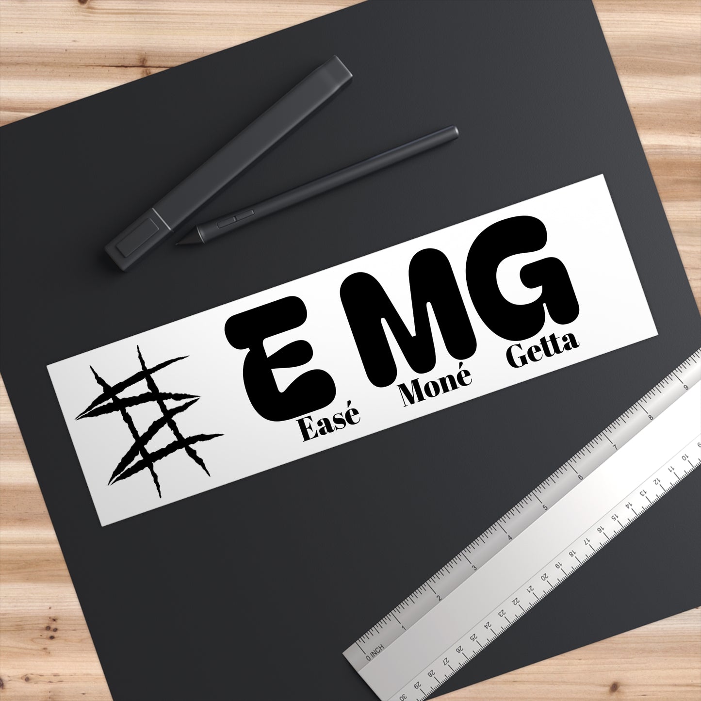 EMG - Stylish Bumper Sticker