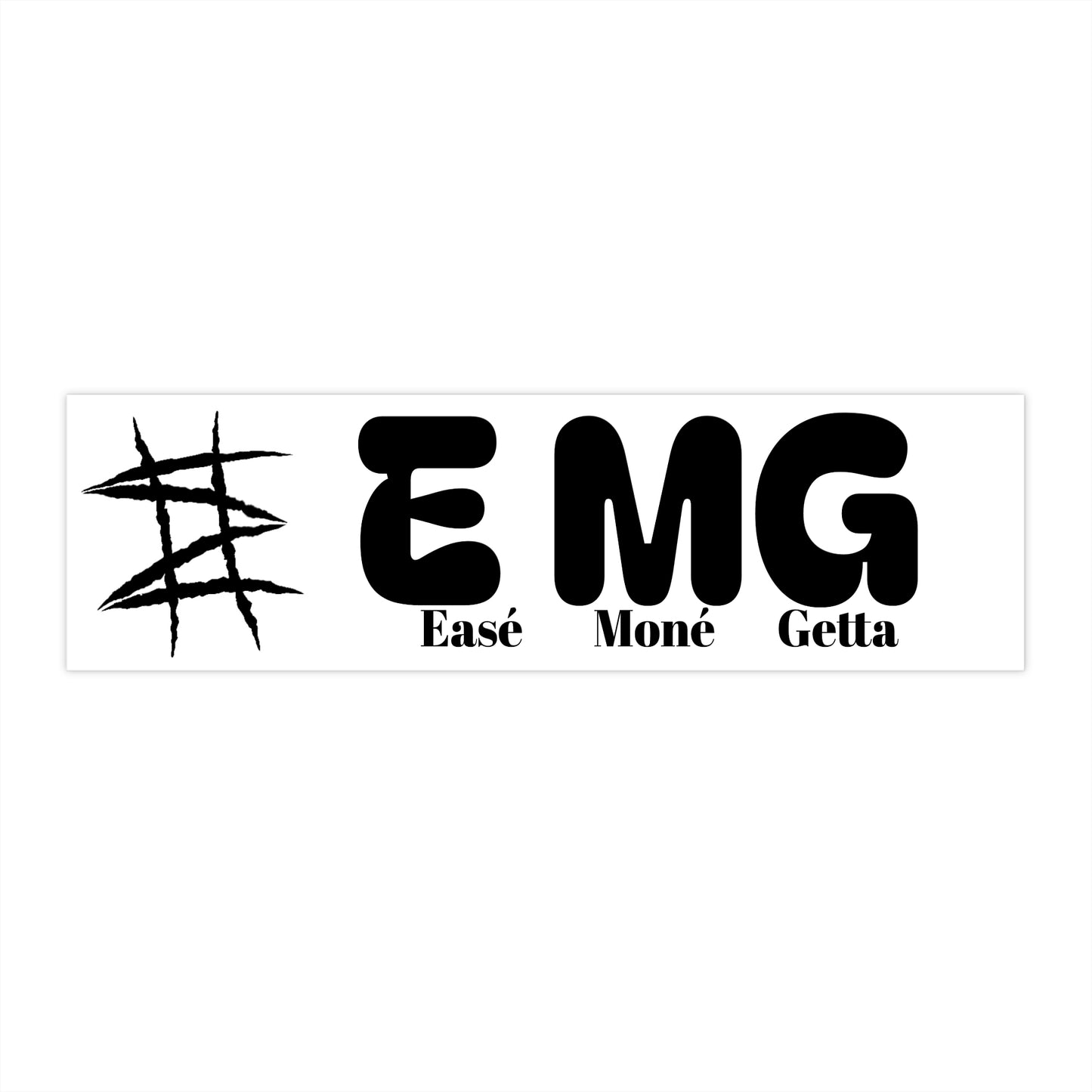 EMG - Stylish Bumper Sticker