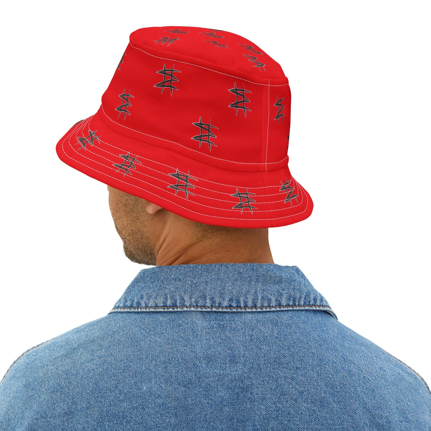 Easé Moné Bucket Hat ( Red )