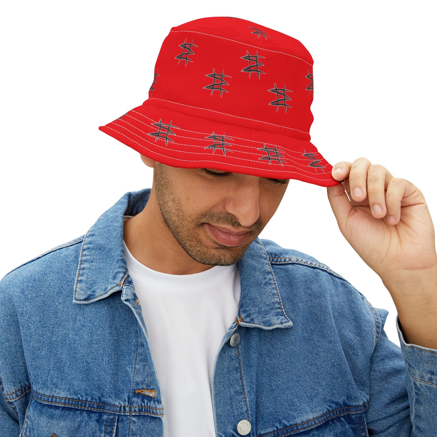 Easé Moné Bucket Hat ( Red )